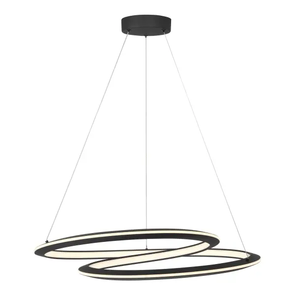The Infinite LED Pendant delivers exceptional color rendering (CRI 98) in a modern linear design. Its 27.6-inch profile and integrated LED technology make it perfect for task lighting over kitchen islands and dining tables.