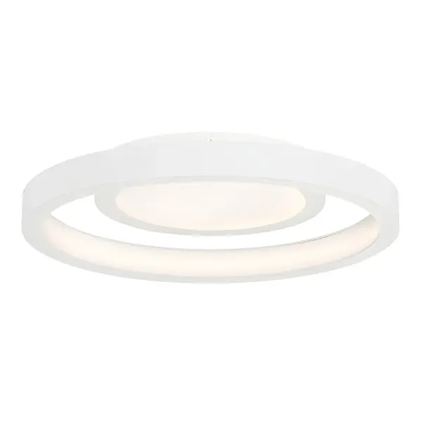 The Knock Out LED Flush Mount delivers bright, high-quality illumination in a compact 14-inch profile. With 2930 lumens and an impressive 93 CRI, it provides excellent color accuracy for task-oriented spaces.