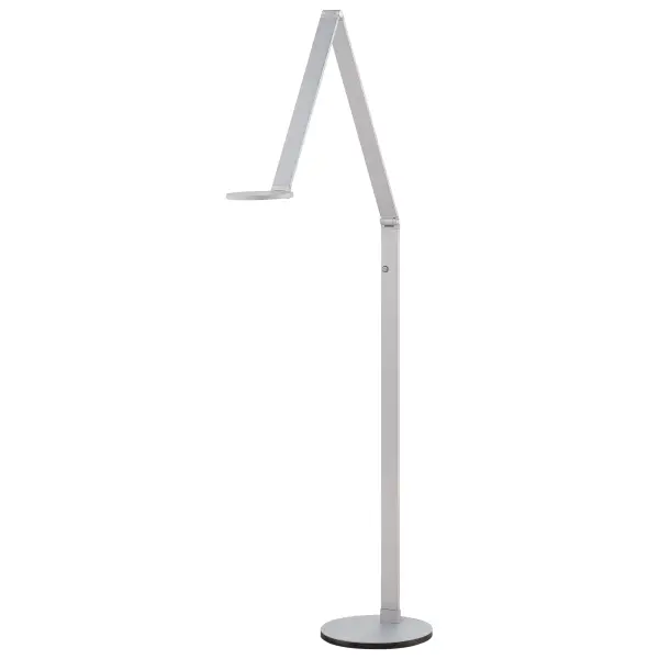 Task Portable LED Floor Lamp - Chiseled Nickel - Image 6