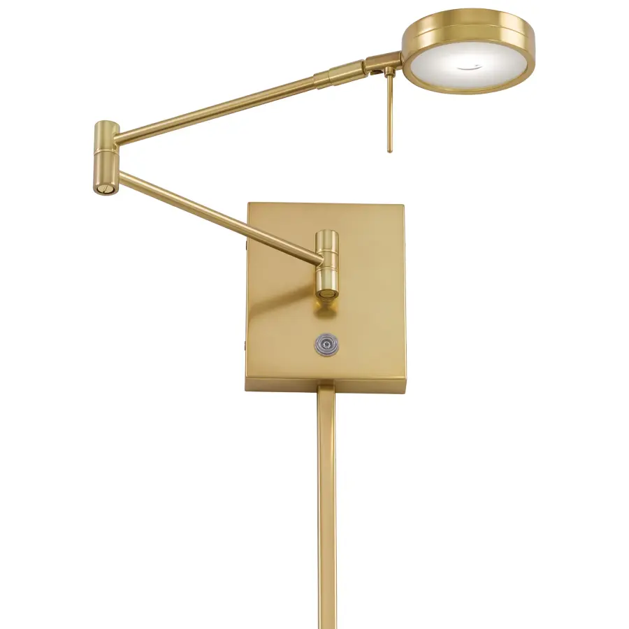 George's Reading Room 1-Light LED Pharmacy Wall Lamp - Image 1