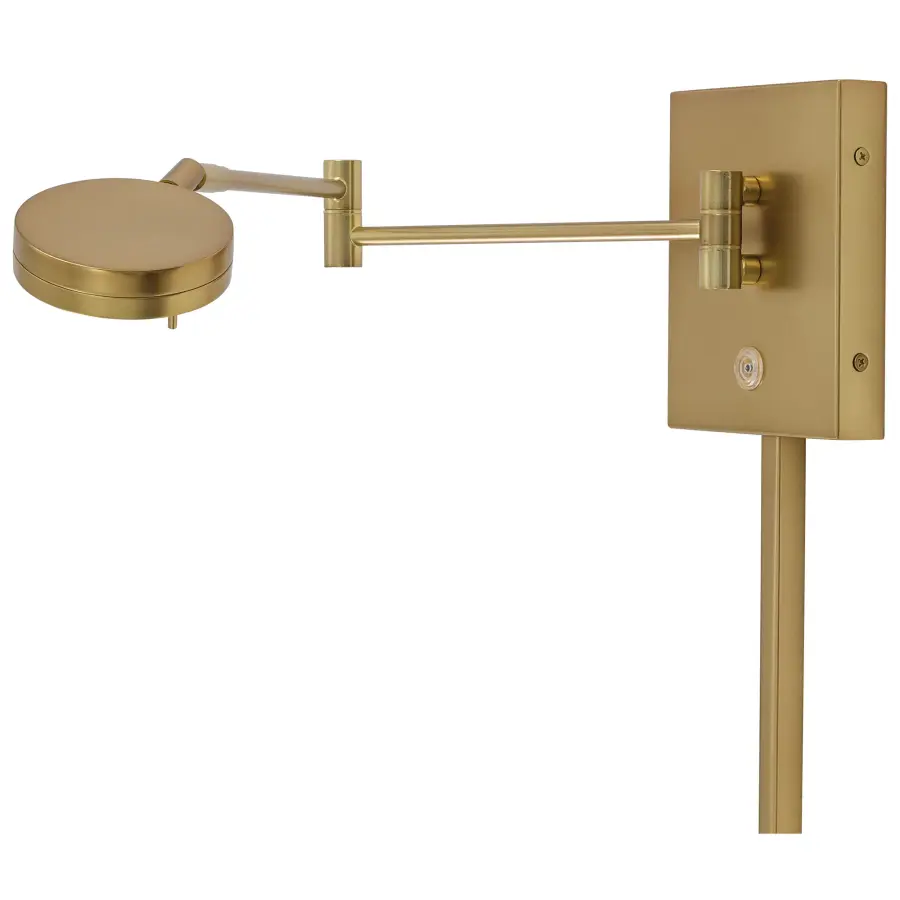 George's Reading Room 1-Light LED Pharmacy Wall Lamp - Image 2