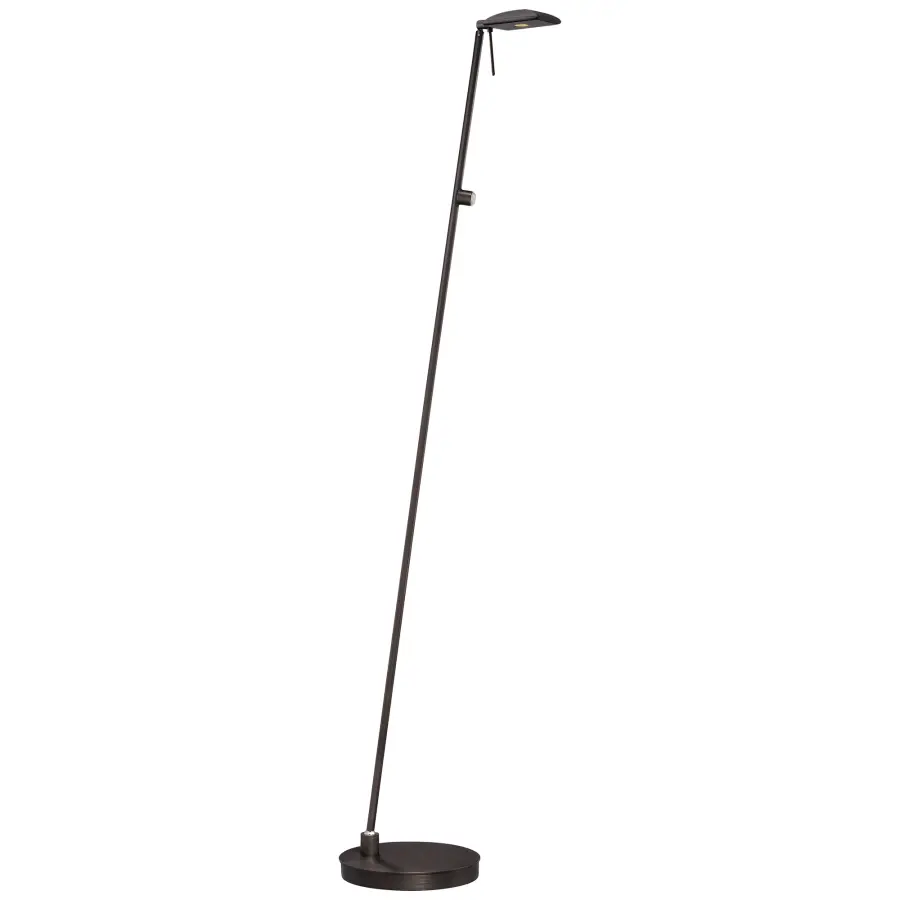 George's Reading Room 1-Light LED Pharmacy Floor Lamp - Image 1