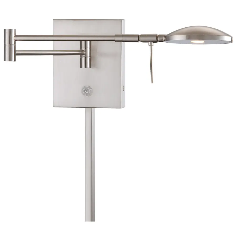 George's Reading Room LED Swing Arm Wall Lamp
