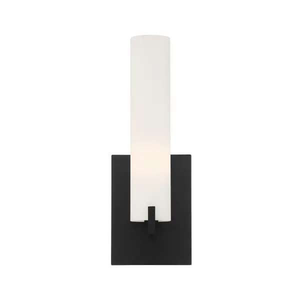 Tube 2-Light Wall Sconce in Coal Black - Image 4