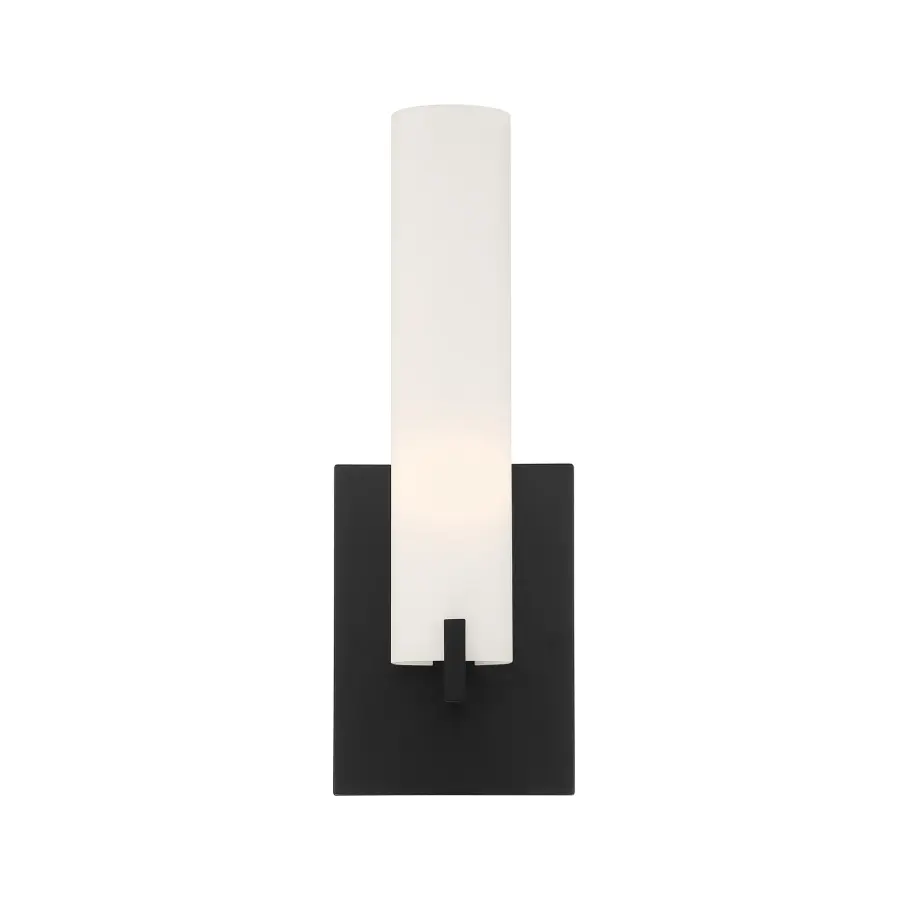Tube 2-Light Wall Sconce in Coal Black - Image 4