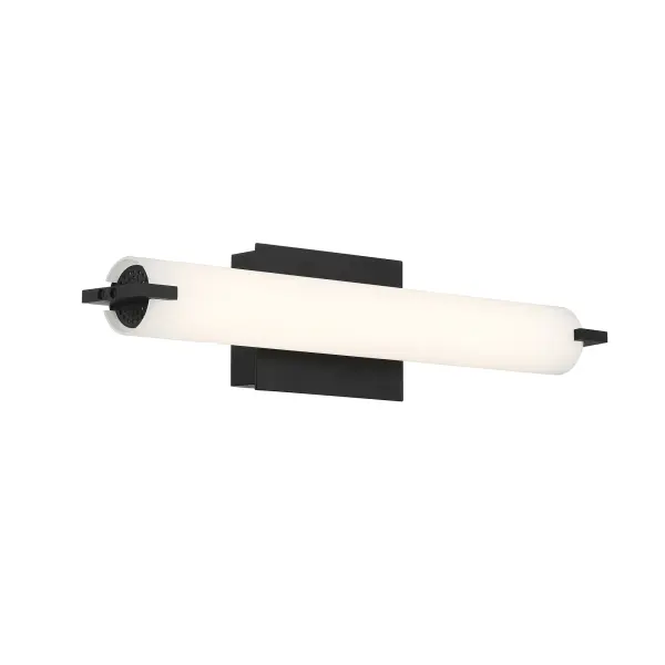 Tube LED Bath Light in Coal Black - Image 4