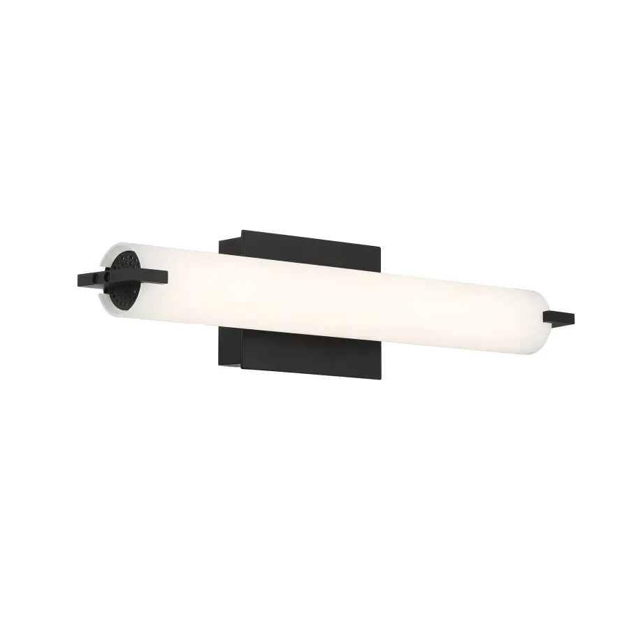 Tube LED Bath Light in Coal Black - Image 4