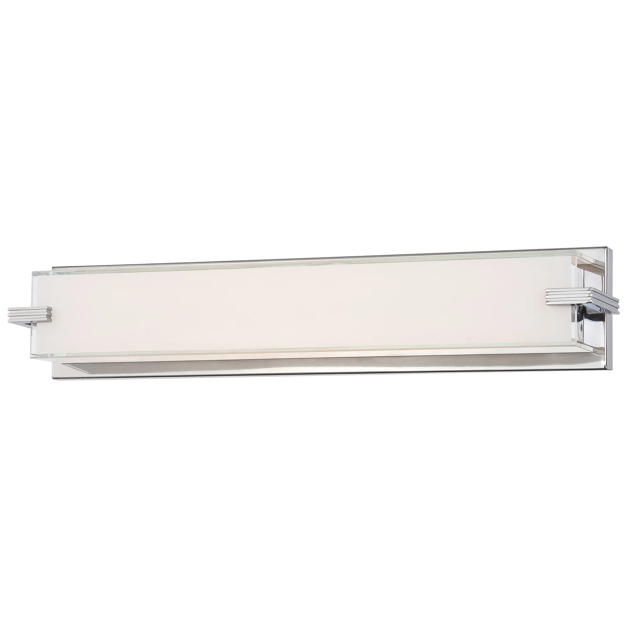 Cubism LED Bath Light - 24" Chrome