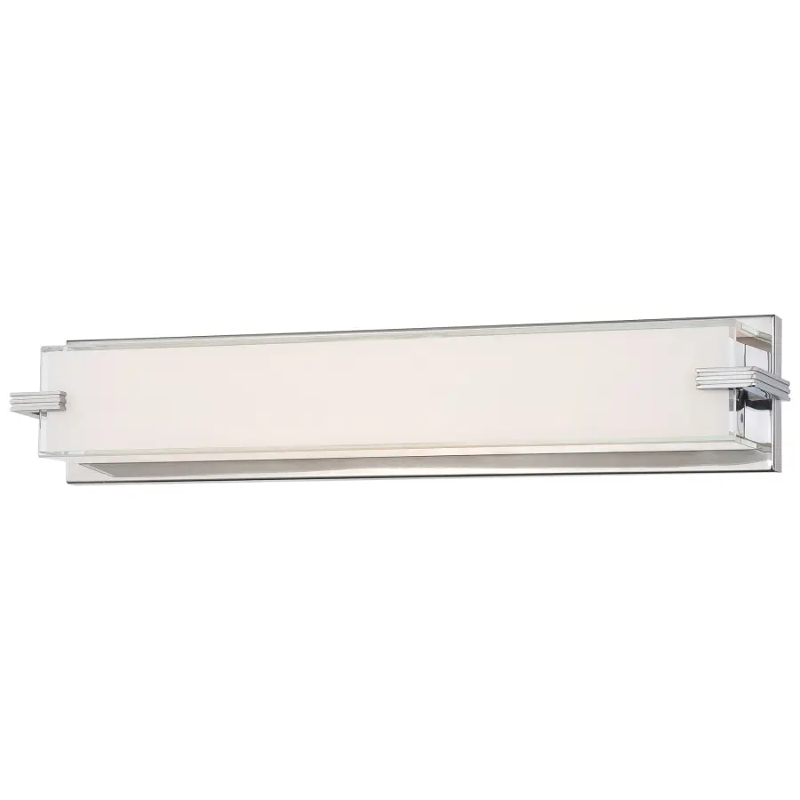 Cubism LED Bath Light - 24" Chrome - Image 1