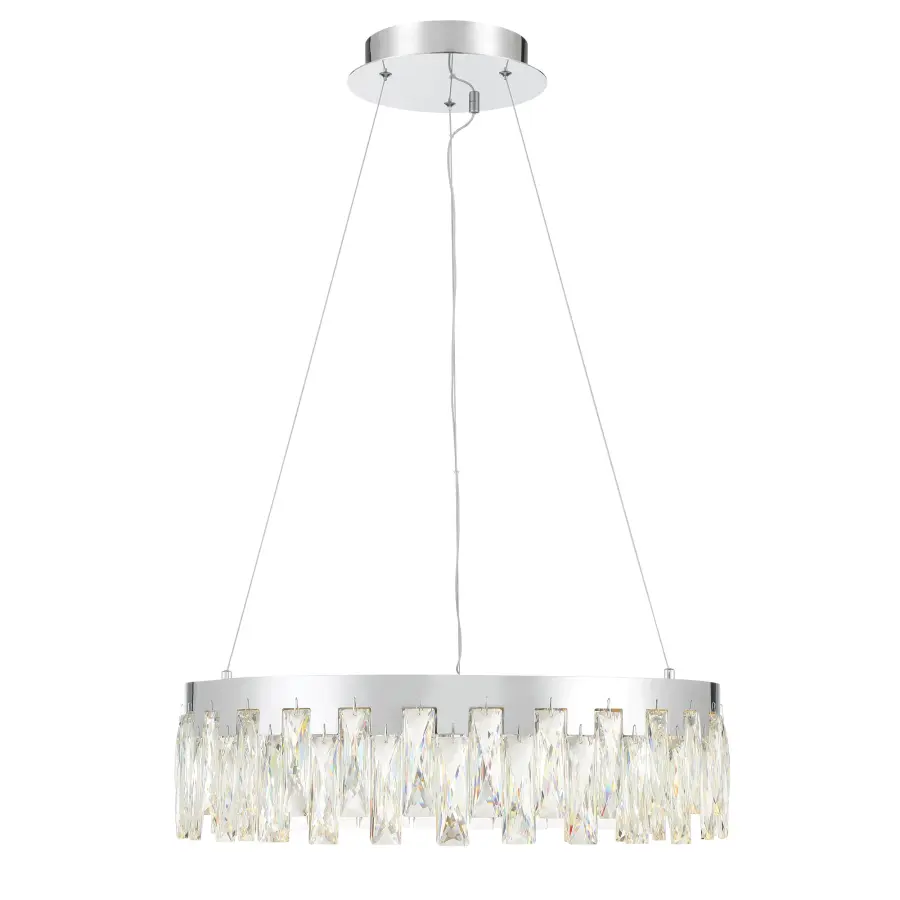 Curio LED Pendant in Chrome - Image 2