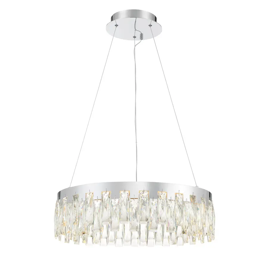 Curio LED Pendant in Chrome - Image 6