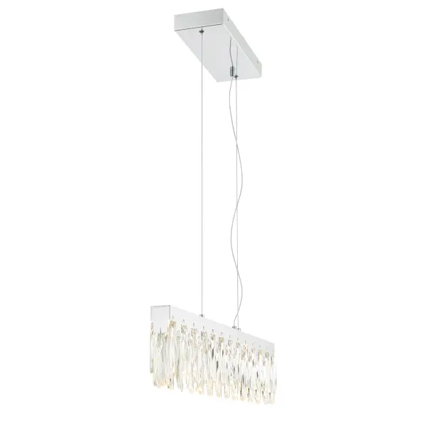 Curio 32" LED Island Light in Chrome - Image 4
