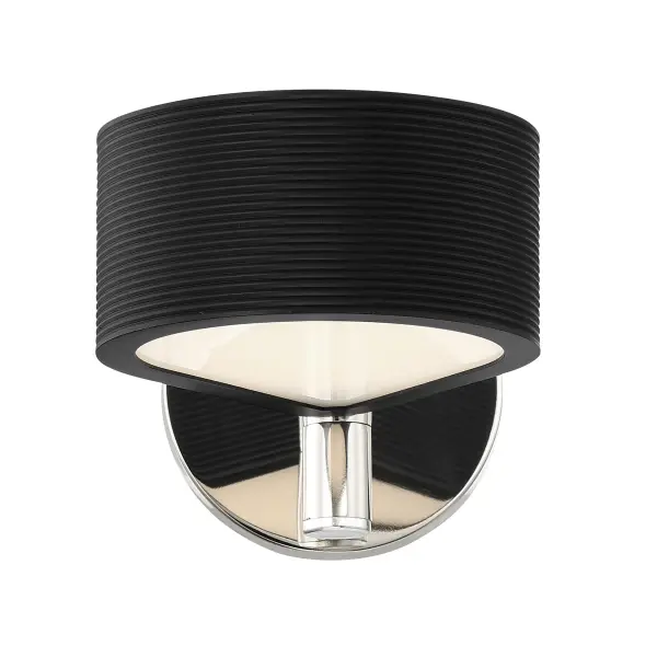 Sleek Contemporary LED Sconce with Dual-Tone Finish - Image 2