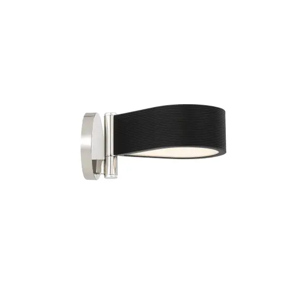Sleek Contemporary LED Sconce with Dual-Tone Finish - Image 3