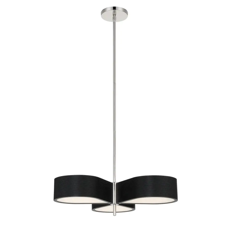 Modern Mixed-Metal Chandelier with High-Performance LED Technology - Image 1