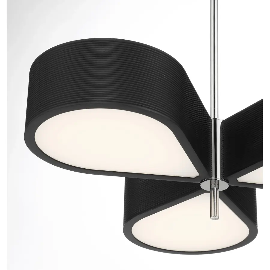 Modern Mixed-Metal Chandelier with High-Performance LED Technology - Image 4