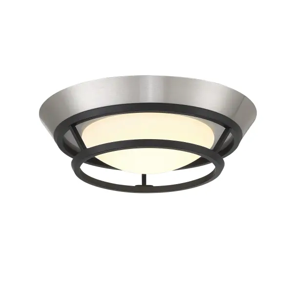 The Beam Me Up! flush mount delivers excellent illumination with 1144 lumens and a 91 CRI in a compact 11" profile. Perfect for spaces with low ceilings or where a minimalist aesthetic is desired.