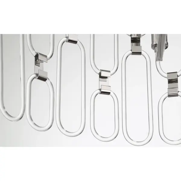 Charming 5-Light Pendant in Polished Nickel - Image 3