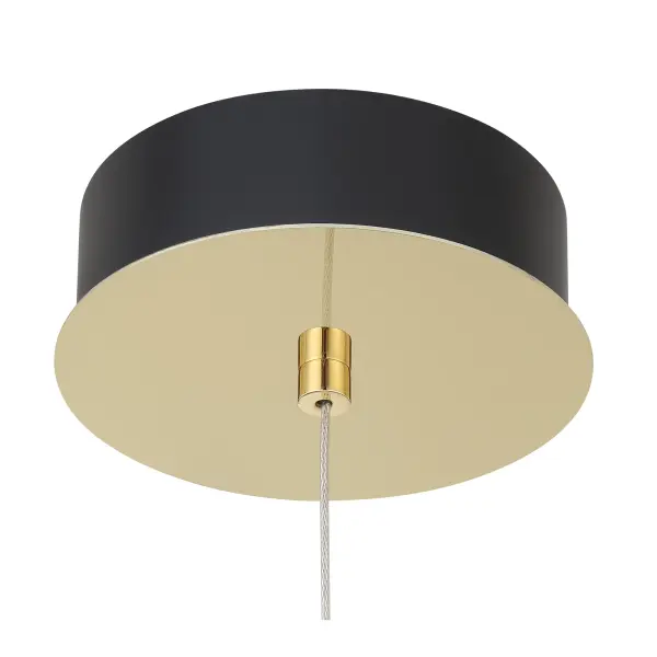 Compact Modern Pendant with Striking Two-Tone Finish - Image 4