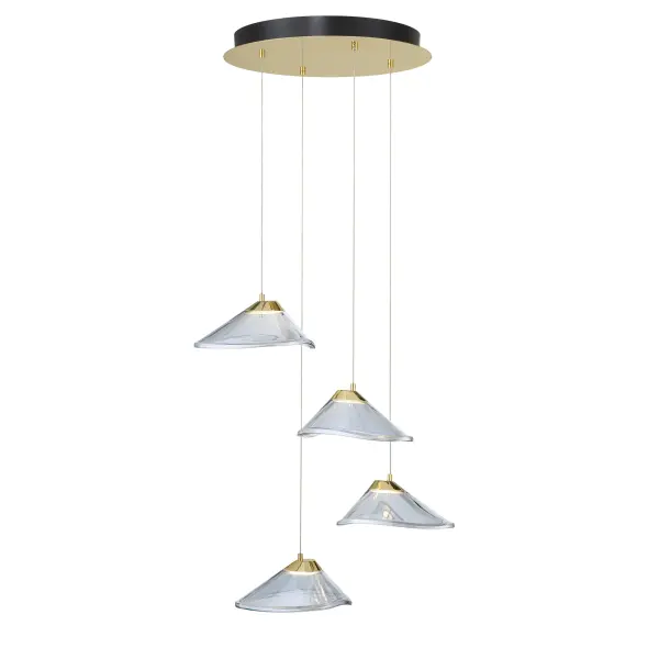 Bold Modern Statement with Warm Mixed-Metal Finish - Image 1