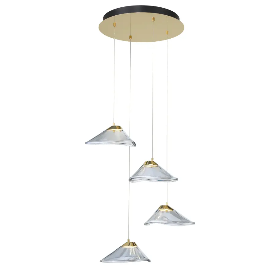 Bold Modern Statement with Warm Mixed-Metal Finish - Image 3