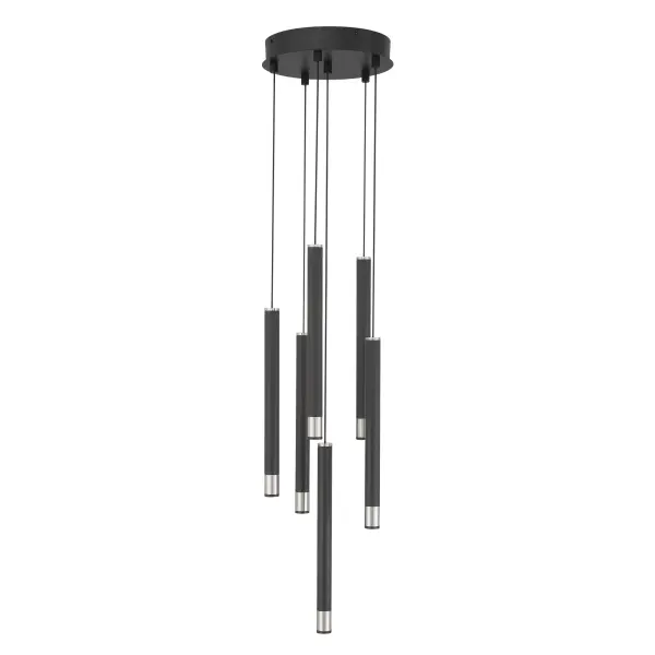 The Wand pendant combines contemporary design with exceptional LED performance. Its compact 9.75-inch profile houses 6 integrated LED lights delivering 2,187 lumens with a remarkable 98 CRI for true color rendering.