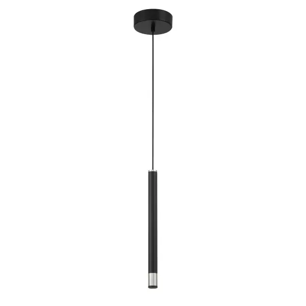 The Wand LED Mini Pendant combines modern minimalism with practical functionality. Its slender 1-inch profile and dual-tone finish make it ideal for tight spaces requiring focused illumination without visual bulk.