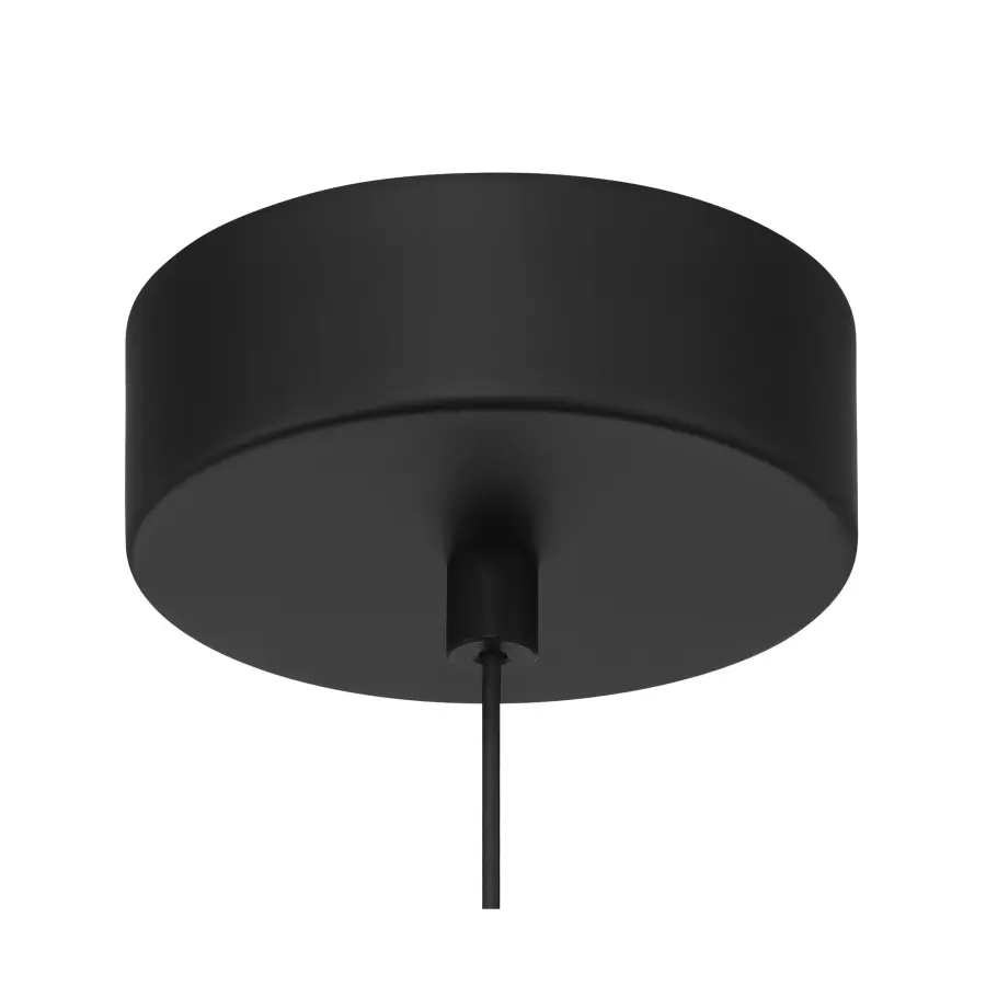 Wand LED Mini Pendant in Brushed Nickel and Coal - Image 4
