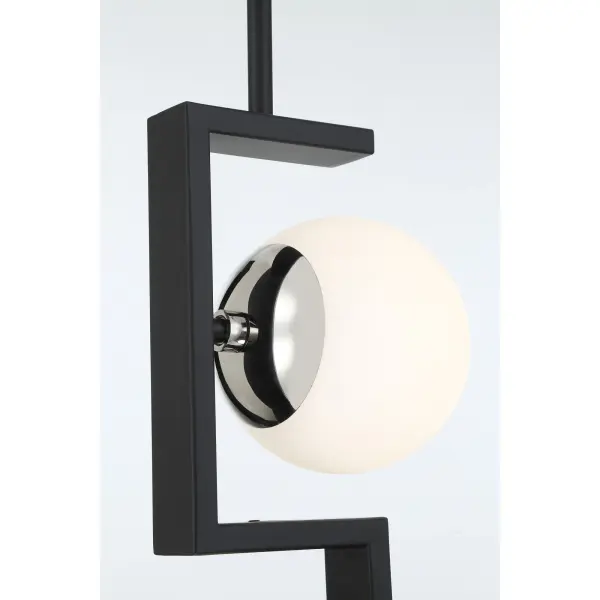 Sleek Contemporary Pendant with Sophisticated Two-Tone Finish - Image 2