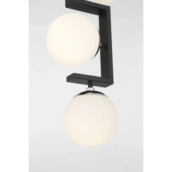 Sleek Contemporary Pendant with Sophisticated Two-Tone Finish - Image 3