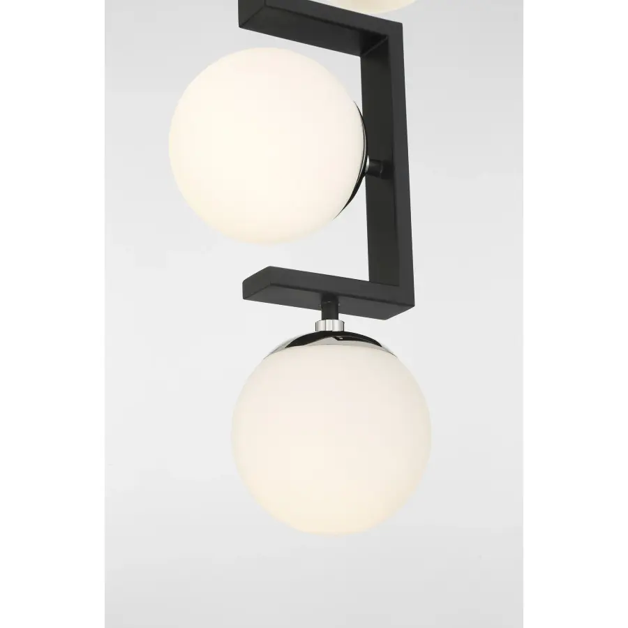 Sleek Contemporary Pendant with Sophisticated Two-Tone Finish - Image 3