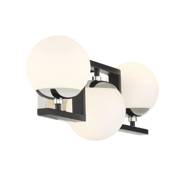 Sophisticated Two-Tone Bath Lighting with Timeless Appeal - Image 4