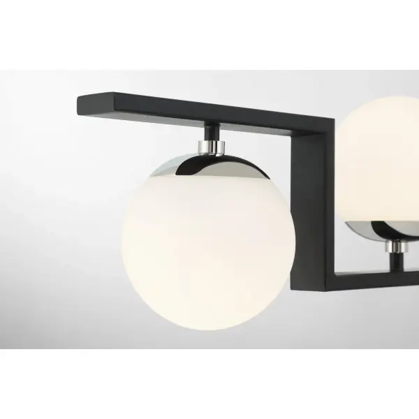 Sophisticated Linear Island Chandelier with Mixed Metal Finish - Image 4