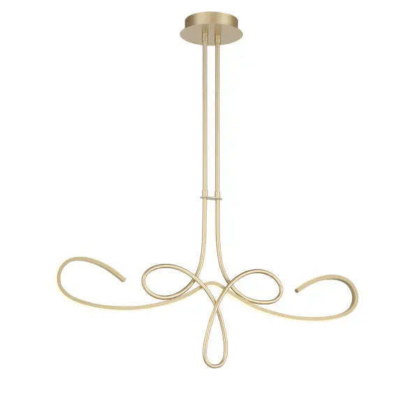 The Astor by Robin Baron brings contemporary elegance to kitchen islands with its sleek 38-inch linear design. High-CRI LED technology delivers exceptional color rendering while the soft gold finish adds warmth and luxury.
