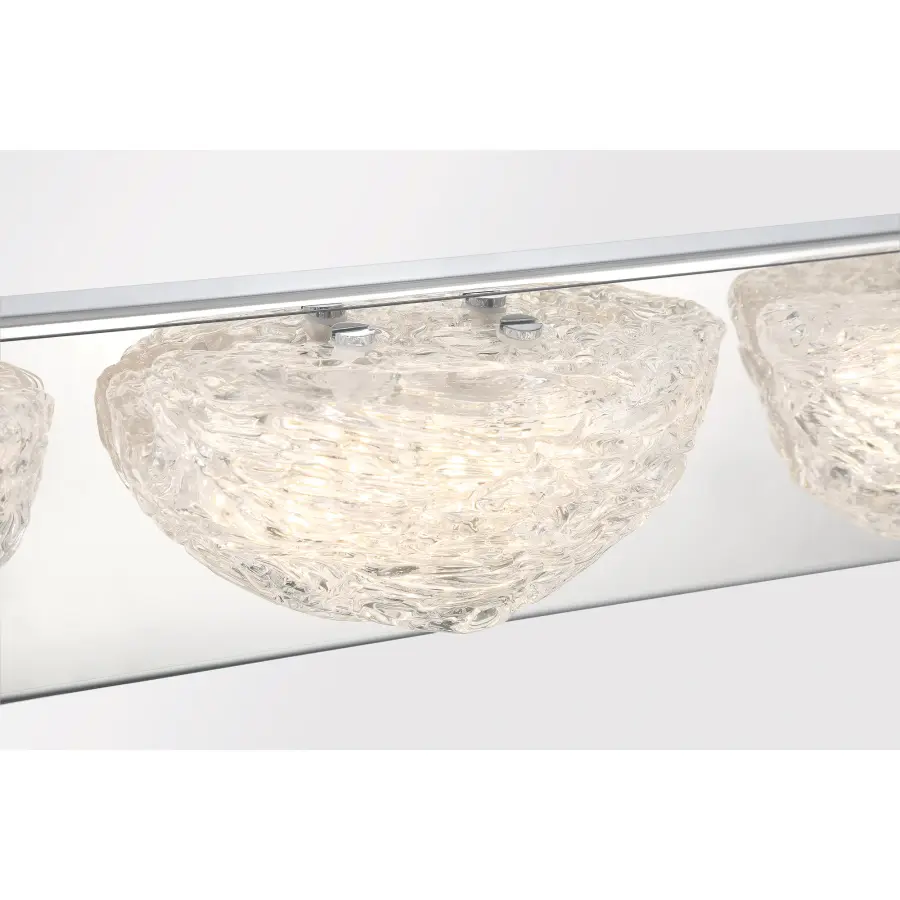 Modern Ice 1-Light LED Bath Vanity Light - Image 3
