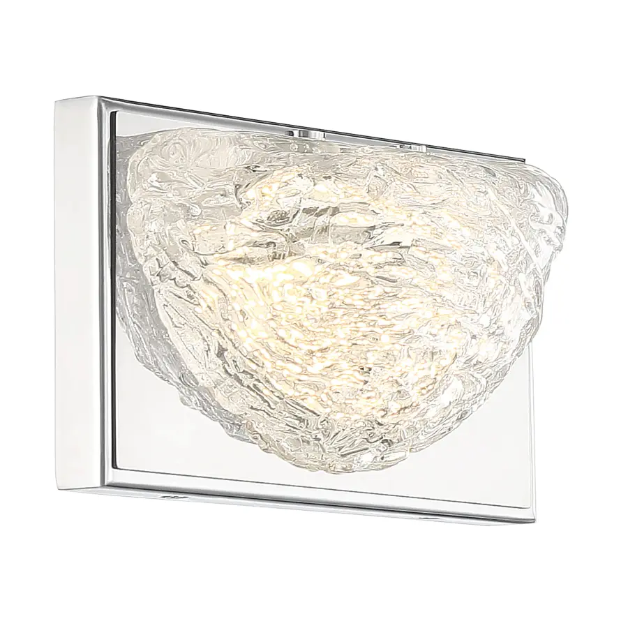 Modern Ice 1-Light LED Bath Vanity Light - Image 5
