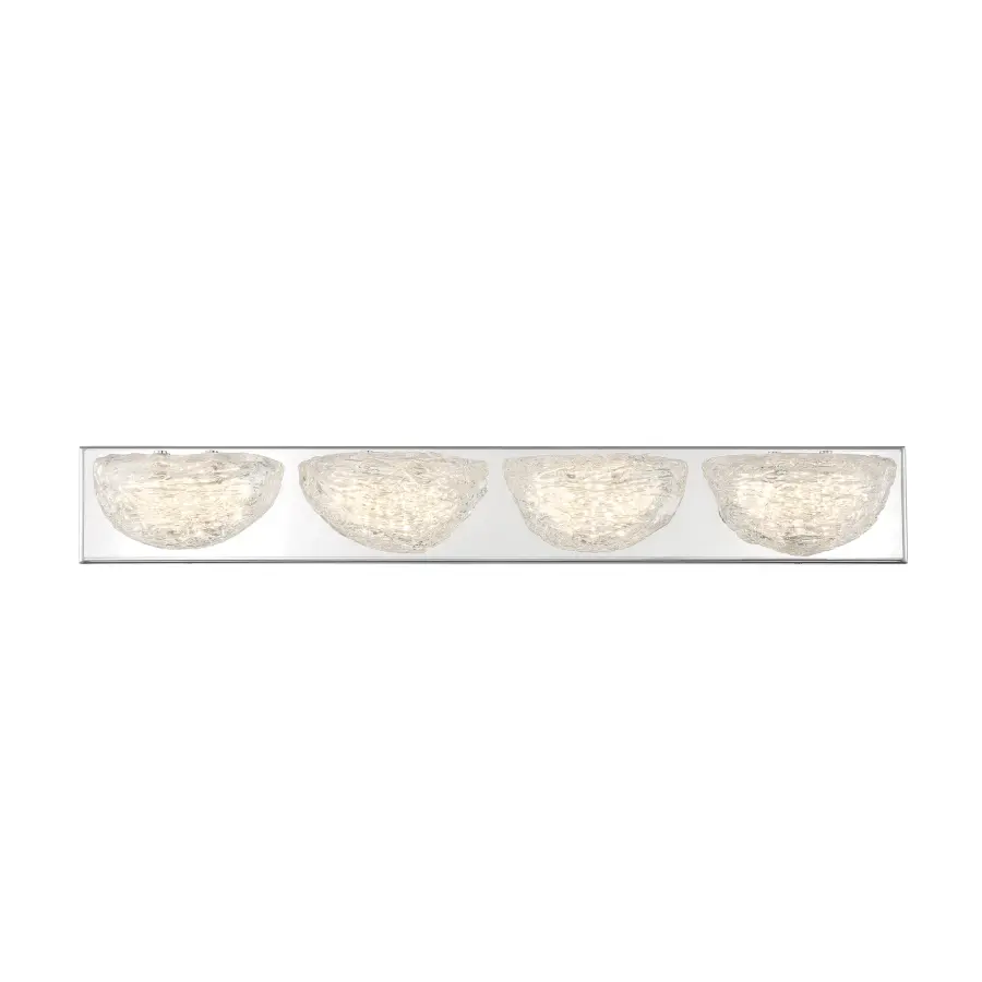 Modern Ice 4-Light LED Bath Vanity Light - Image 2