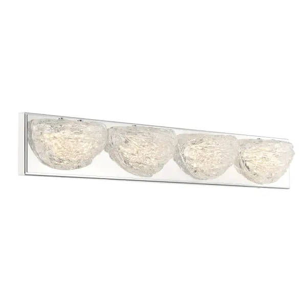 Modern Ice 4-Light LED Bath Vanity Light - Image 5