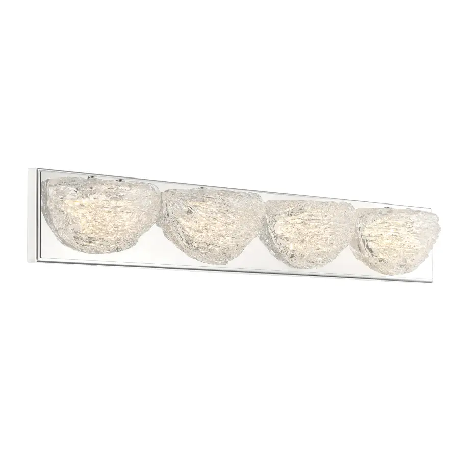 Modern Ice 4-Light LED Bath Vanity Light - Image 5