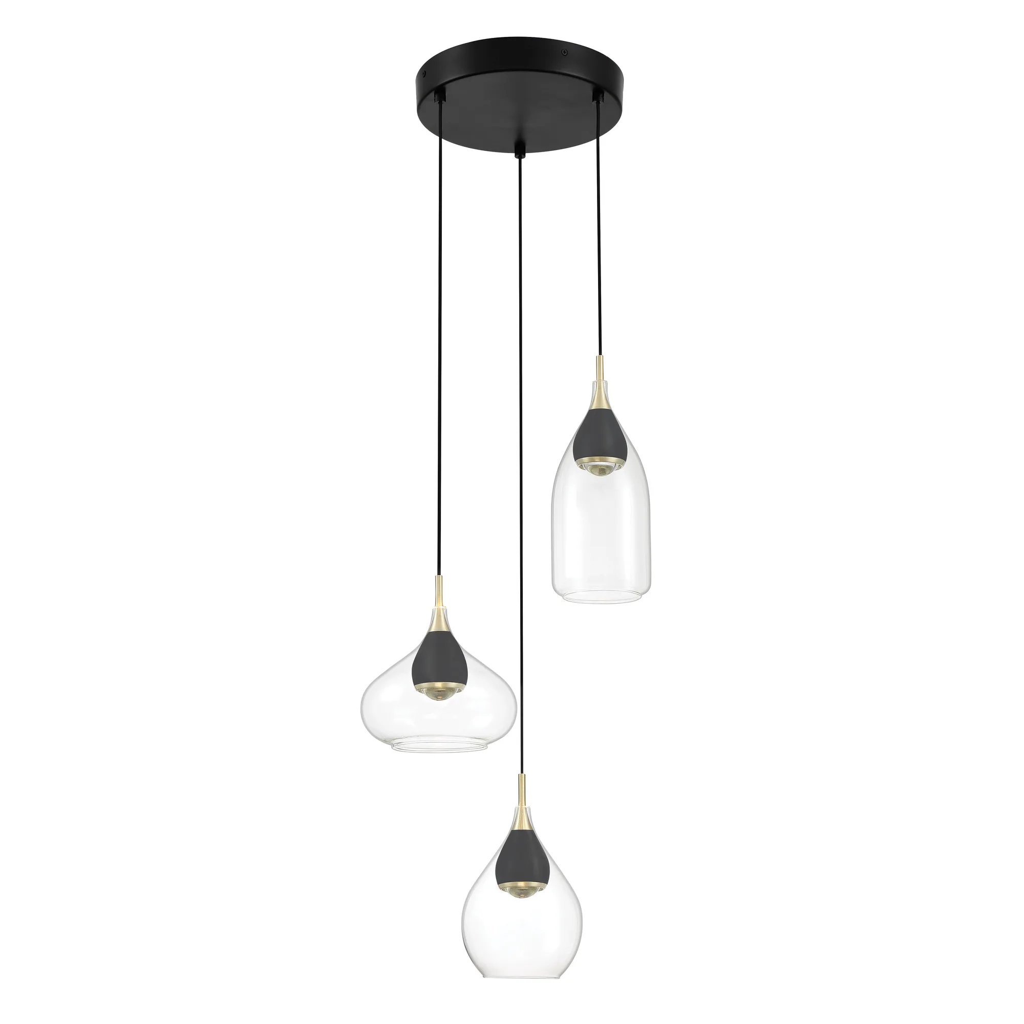 Arabesque 11.25" LED Pan Pendant
