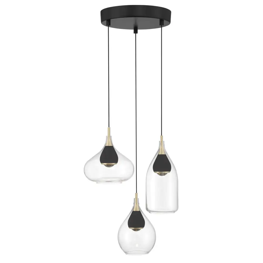 Arabesque 11.25" LED Pan Pendant - Image 2