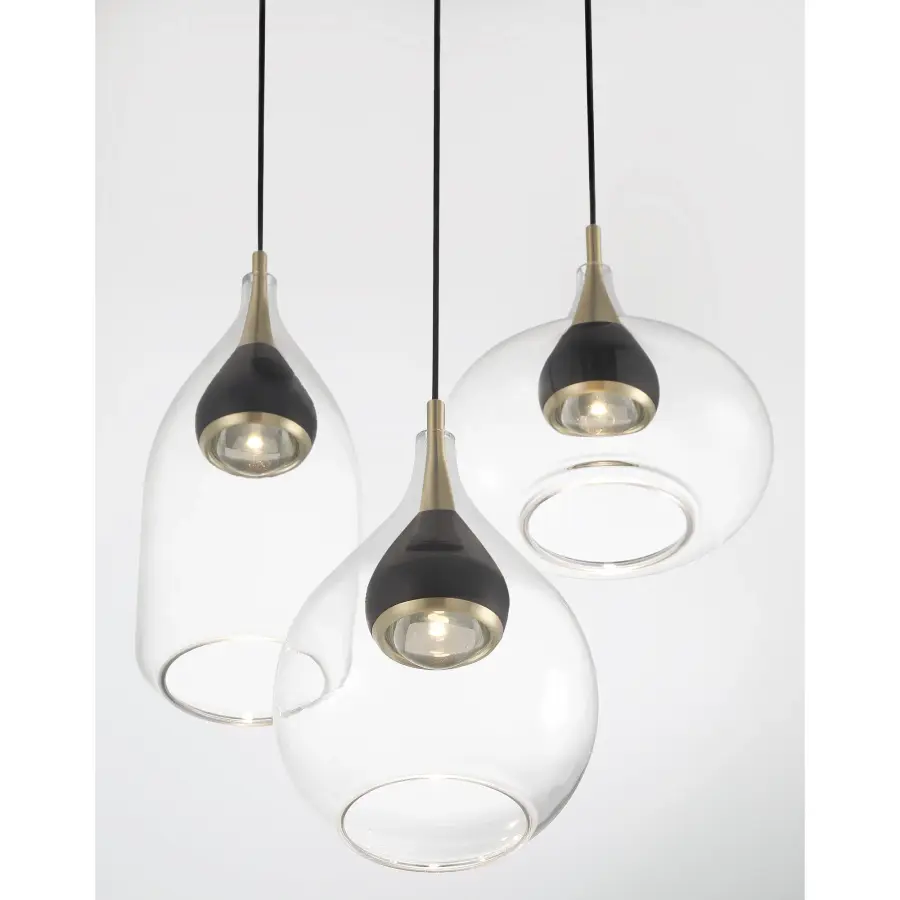 Arabesque 11.25" LED Pan Pendant - Image 3