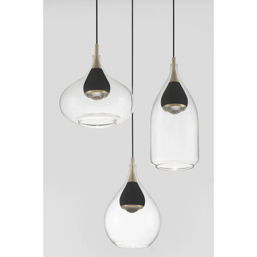 Arabesque 11.25" LED Pan Pendant - Image 4