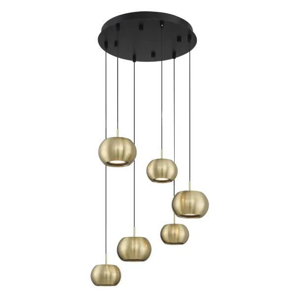 The Halo pendant combines contemporary minimalism with sophisticated two-tone styling. Its low-profile pan design delivers bright, high-CRI LED light through an acrylic diffuser, perfect for modern dining spaces and kitchen islands.