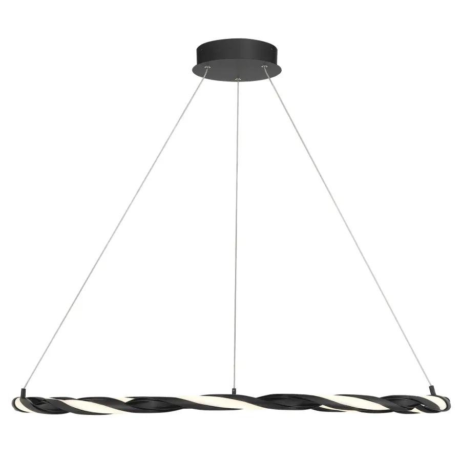 Convolution 36" LED Linear Pendant - Image 3