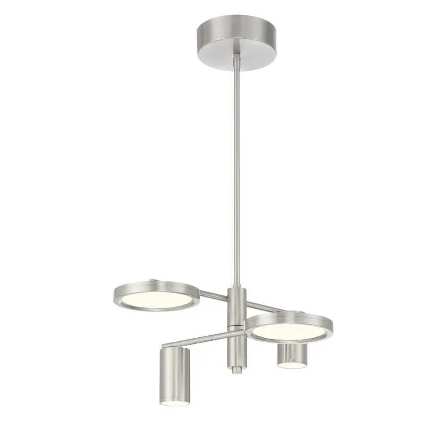 Versatile Modern Chandelier with Adjustable Swivel Design - Image 1