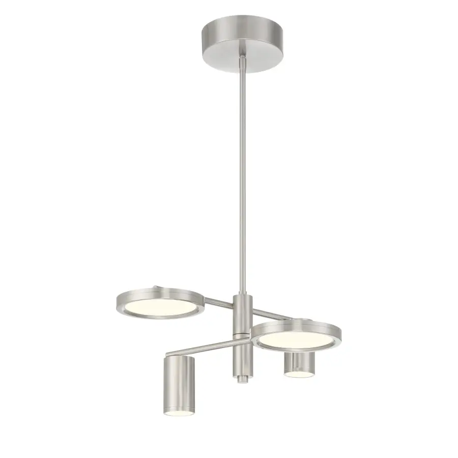 Versatile Modern Chandelier with Adjustable Swivel Design - Image 5