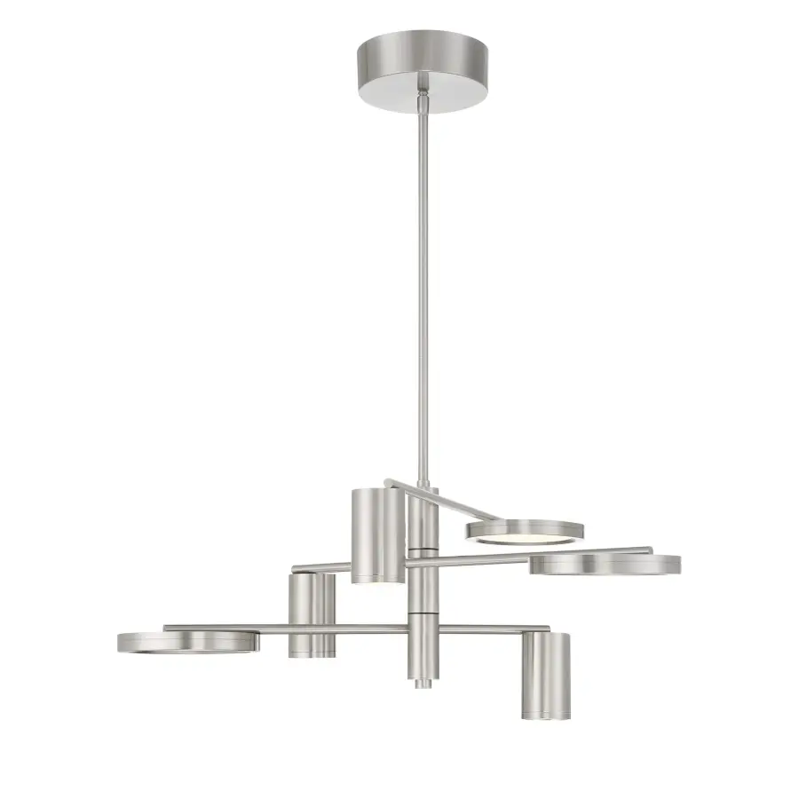 Versatile Modern Chandelier with Adjustable Swivel Design - Image 2