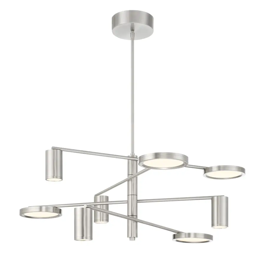 Versatile Modern Chandelier with Adjustable Swivel Design - Image 1