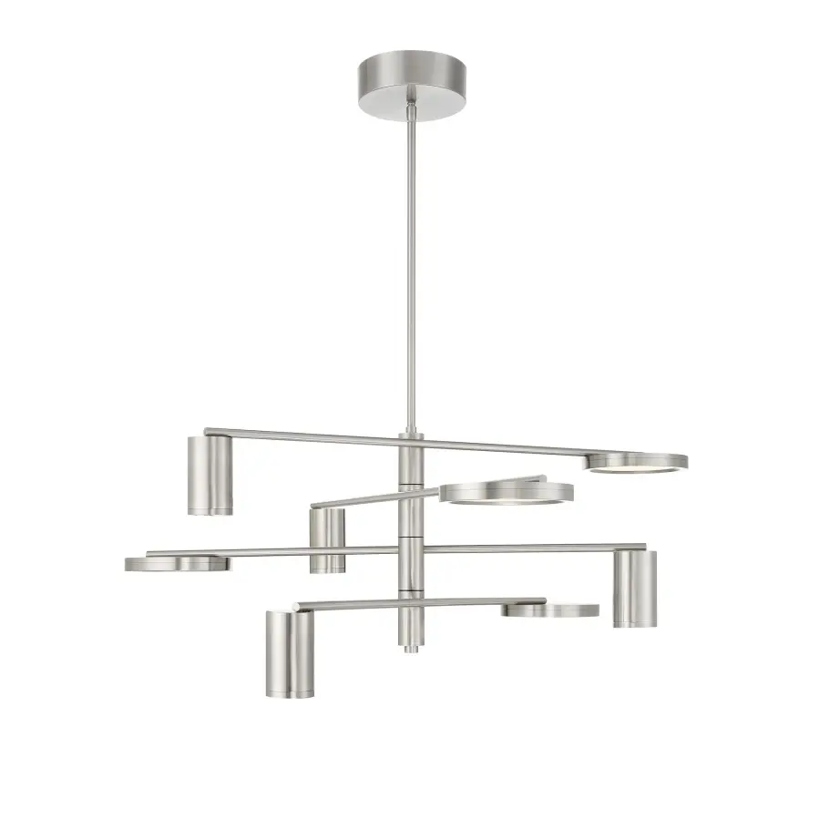Versatile Modern Chandelier with Adjustable Swivel Design - Image 2